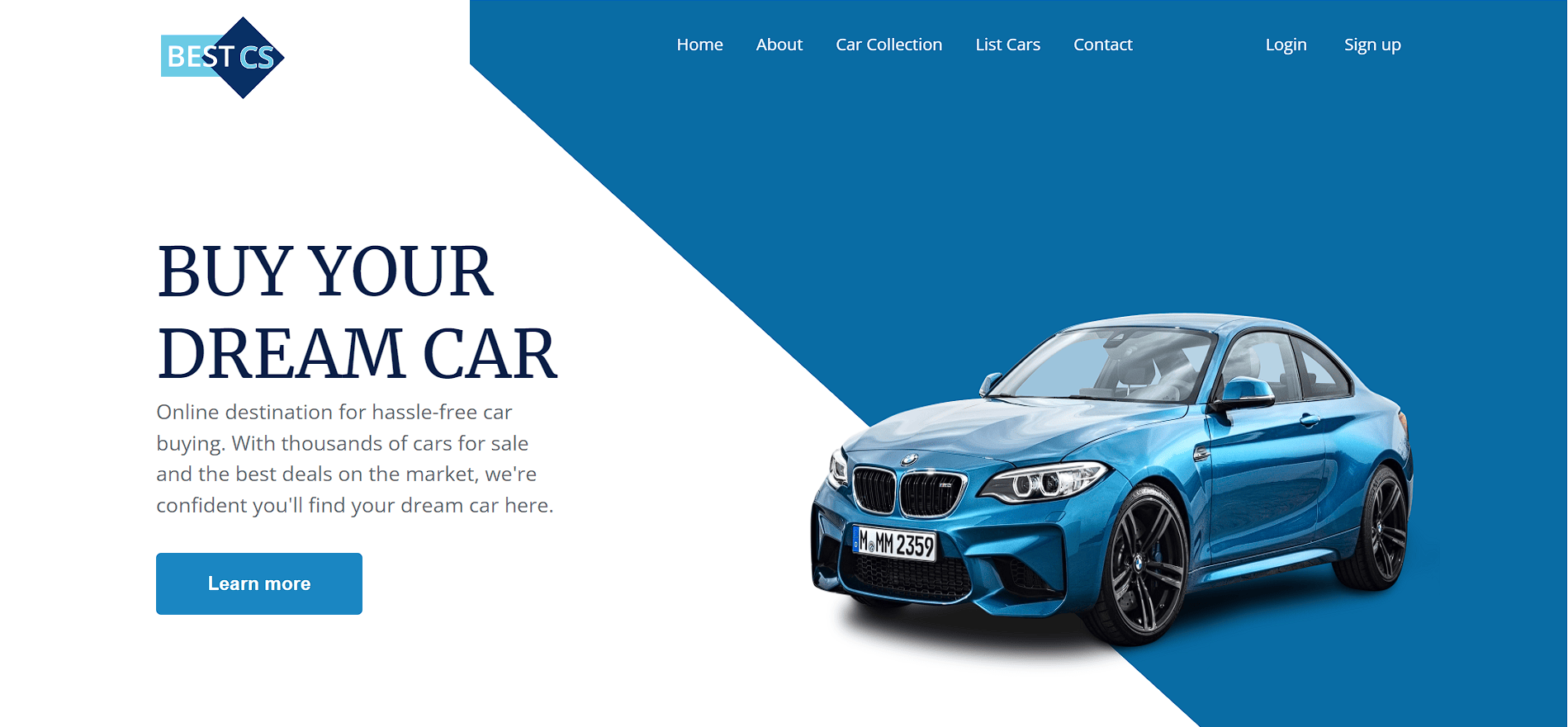 car-website